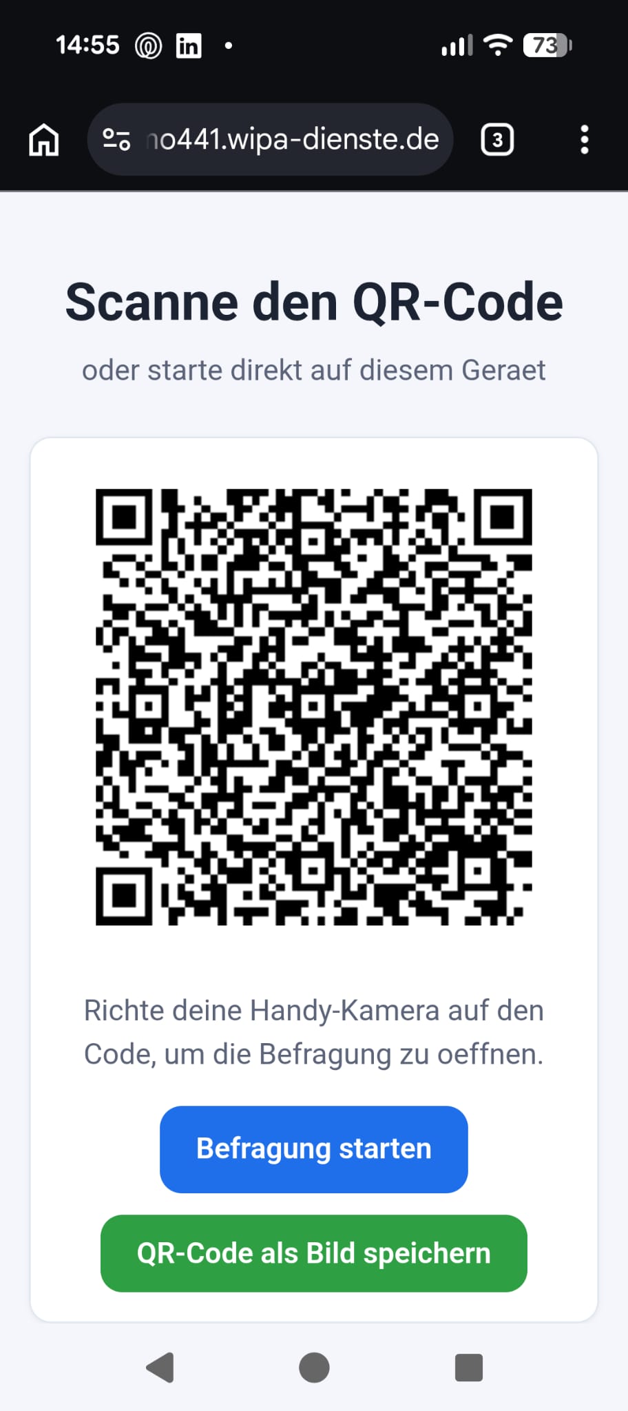 QR-Code Einladung